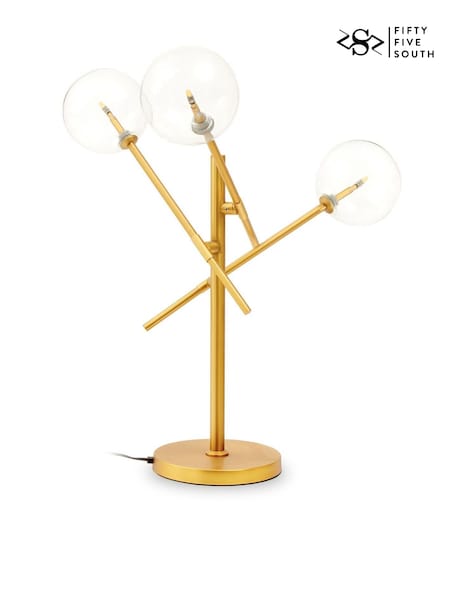 Fifty Five South Gold Abira 3 Bulb Table Lamp (F77052) | £315