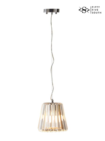 Fifty Five South Chrome Kensington Townhouse Pendant Ceiling Light (F77059) | £255