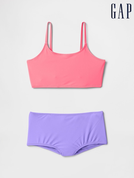 Gap Pink & Purple Two Piece Swimsuit (4-13yrs) (F77144) | £25