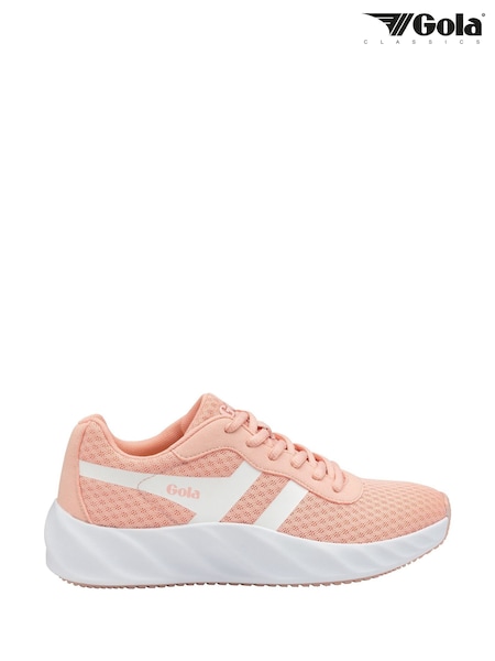 Gola Pink Ladies Draken Mesh Lace-Up Running Trainers (F77332) | £50