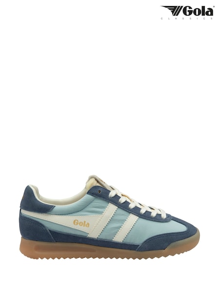 Gola Blue Ladies Firefly Nylon Lace-Up Trainers (F77338) | £80
