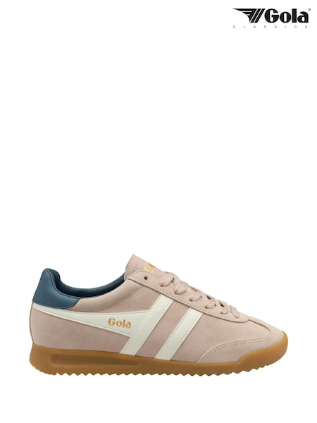 Gola Pink Ladies Torpedo Suede Lace-Up Trainers (F77348) | £90
