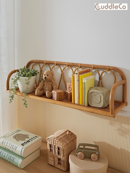 Cuddleco Rattan Aria Rattan Shelf (F77351) | £59