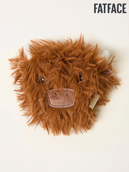 FatFace Brown Highland Cow Hand Warmer (F77441) | £12.50