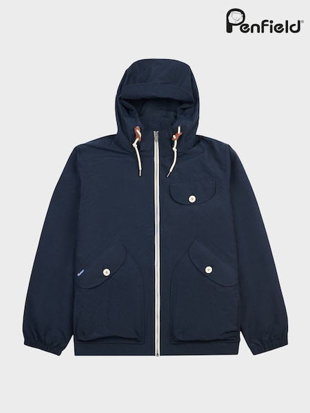 Penfield Blue Mens Sommerville Jacket (F77569) | £150