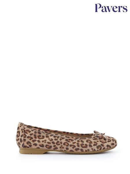 Pavers Animal Short-Heeled Casual Pumps (F77794) | £30