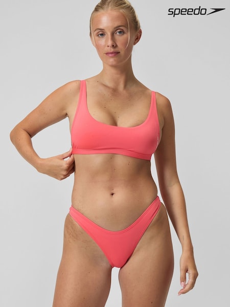 Speedo Pink Womens FLU3NTE Bikini Top (F78217) | £26