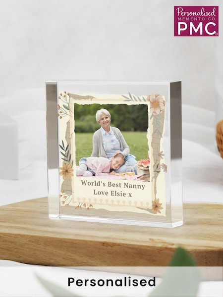 Personalised Photo Upload Crystal Ornament by PMC (F78375) | £17