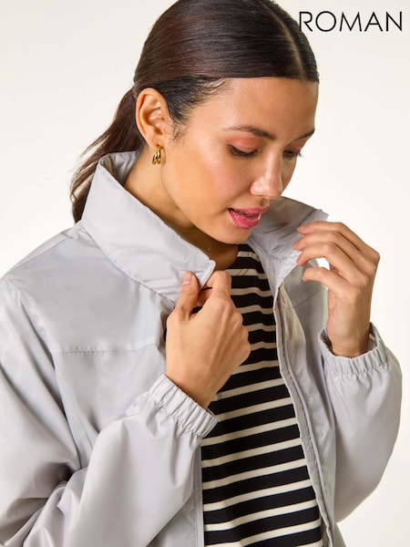 Roman Grey Shower Resistant Jacket (F78444) | £58