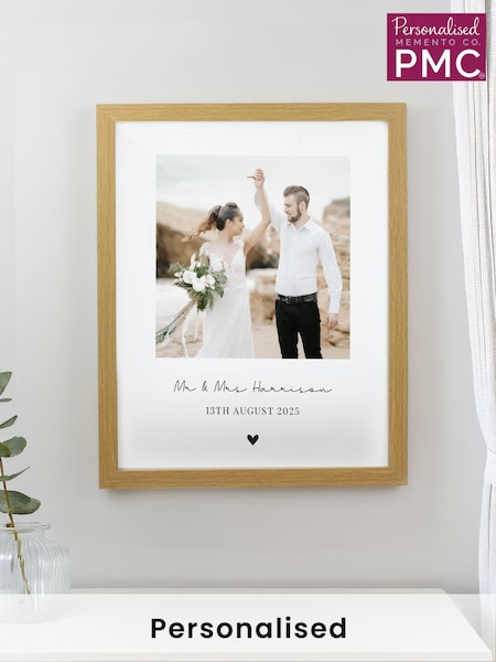 Personalised Photo Upload Framed Print by PMC (F78463) | £18
