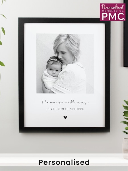 Personalised Photo Upload Framed Print by PMC (F78465) | £18