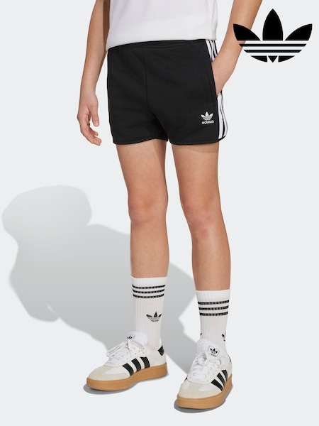 adidas Originals Black Sprinter Kids Shorts (F78698) | £23