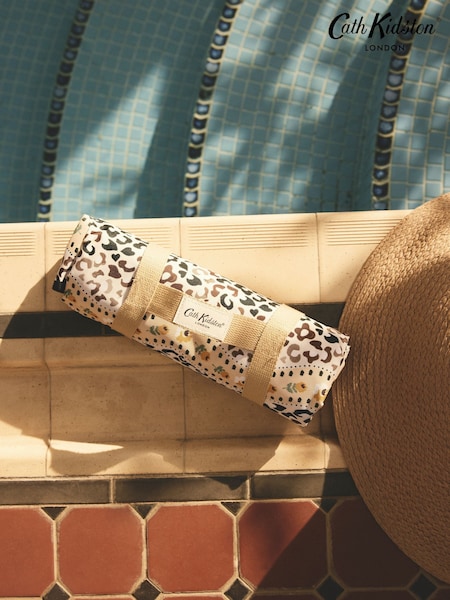 Cath Kidston Brown Leopard Picnic Rug (F78721) | £28