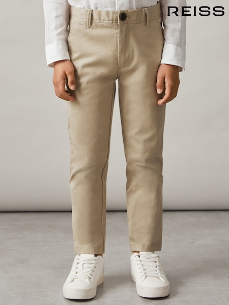 Reiss Stone Pitch 9-14 yrs Slim Fit Casual Chinos (F78847) | £36