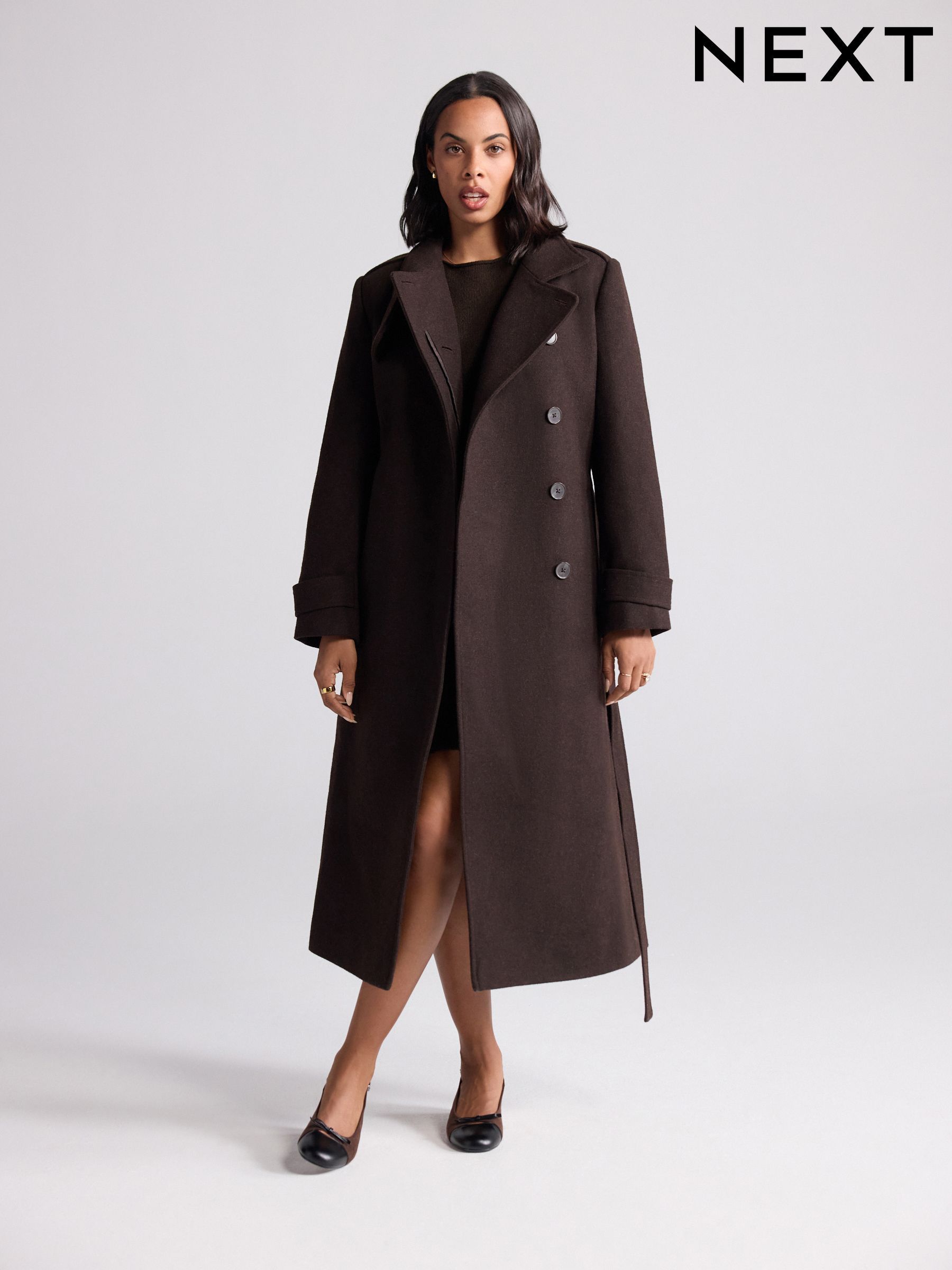 RMXEi Jackets For Women,Trench Coats For Women Womens Button Jac 並行輸入品 Women\u0027s Trench Coats | Next UK