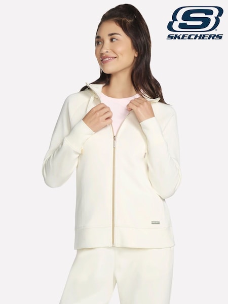 Skechers White Skechluxe Elevate Crew Neck Sweatshirt (F79182) | £64