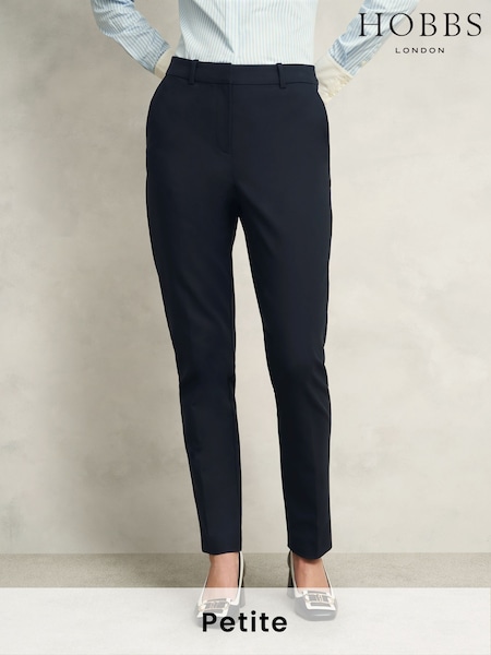 Hobbs Blue Petite Nicky Trousers (F79223) | £95