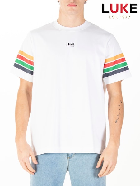 Luke 1977 Rally Relaxed Fit 100% Cotton T-Shirt (F79352) | £40