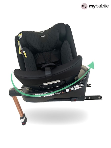 My Babiie Black Spin Car Seat (F79743) | £139