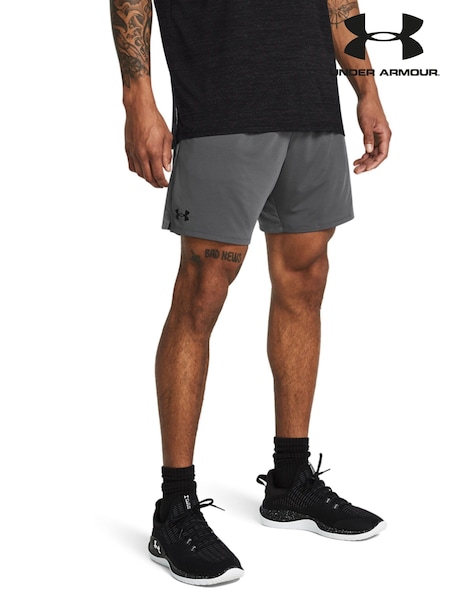 Under Armour Grey Tech Vent 7in Shorts (F80983) | £32