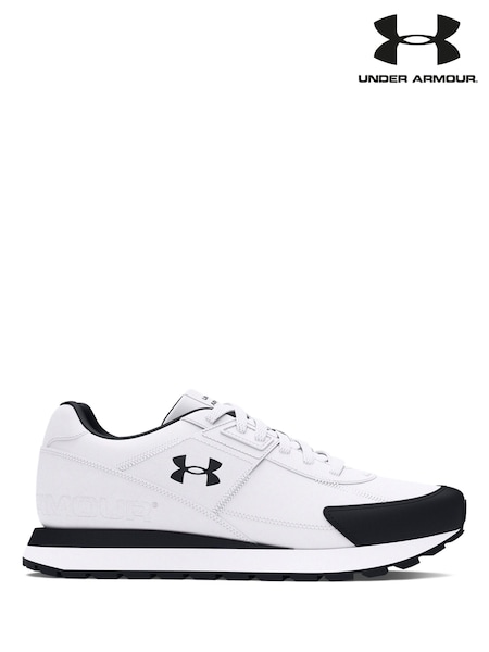 Under Armour White Essential Runner Trainers (F81013) | £70