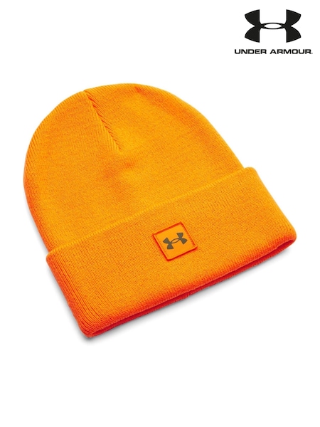 Under Armour Orange Half time Cuff Beanie (F81047) | £23