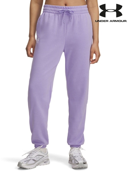 Under Armour Purple Rival Terry Joggers (F81069) | £50