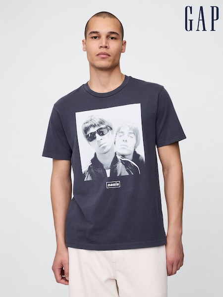 Gap Navy/Blue Oasis Graphic T-Shirt (F81208) | £40