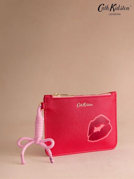 Cath Kidston Red Kiss Zip-Up Purse (F81834) | £14