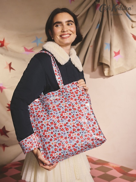 Cath Kidston Blue Folding Star Ditsy Large Book Bag (F81908) | £26