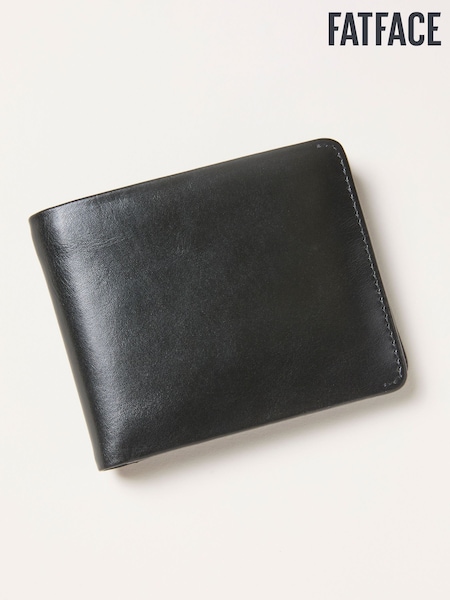 FatFace Black Smart Leather Wallet (F82291) | £29.50