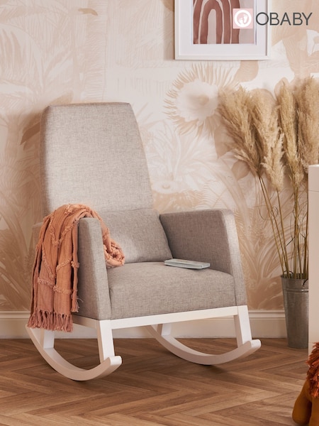 Obaby Silver Stone High Back Rocking Nursing Chair (F82849) | £275