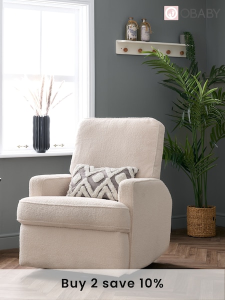 Obaby Ivory Madison Electric Recliner Nursing Chair (F82856) | £750
