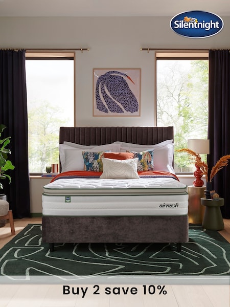 Silentnight Eco Comfort Airmesh 2000 Pillowtop Mattress (F83069) | £570 - £1,100