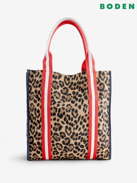 Boden Animal Print 100% Cotton Canvas Tote Bag (F83352) | £66