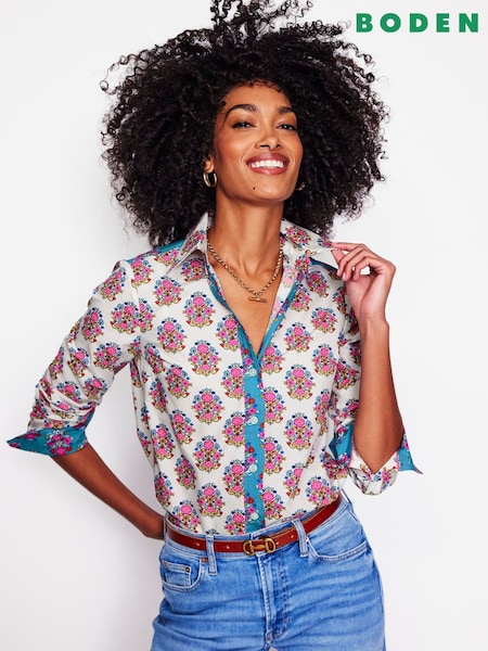 Boden Pink Sienna Shirt (F83440) | £66