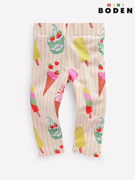 Boden Pink Fun Cropped Leggings (F83475) | £13 - £15