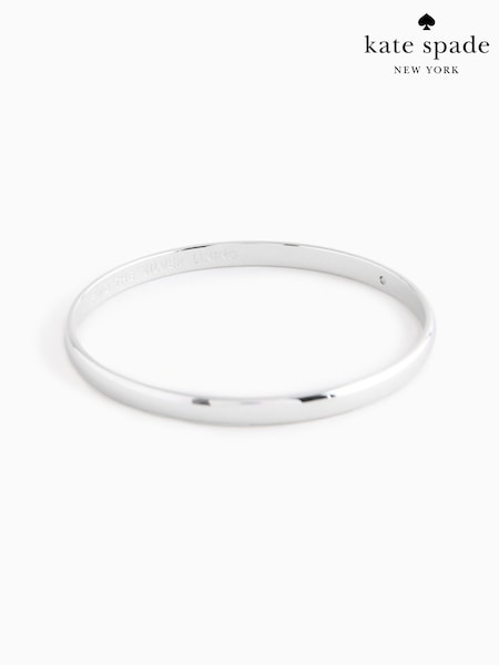 kate spade new york Silver Tone Lining Bracelet (F83583) | £40