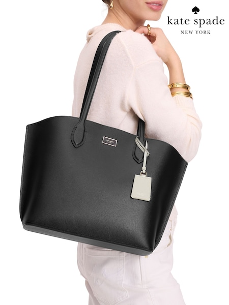 kate spade new york Suite Open Black Tote Bag (F83621) | £250