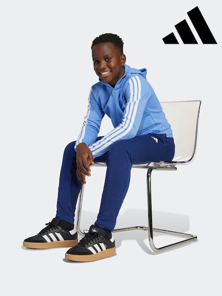 adidas Blue Essentials Kids Tracksuit (F84008) | £45