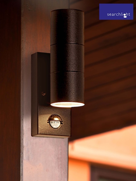 Searchlight Rust Brown Liberty Outdoor Wall Light (F84405) | £48