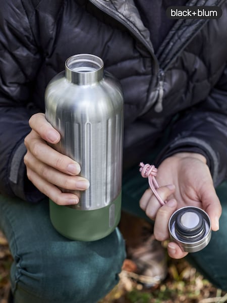 Black & Blum Olive Explorer Insulated Water Bottle (F84452) | £35