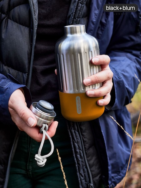 Black & Blum Orange Explorer Insulated Water Bottle (F84454) | £30