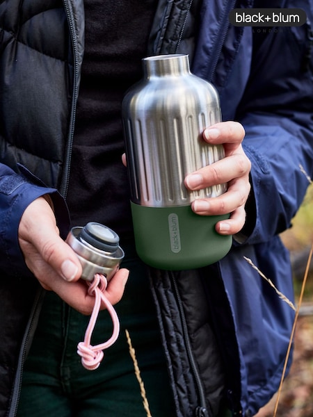 Black & Blum Olive Explorer Insulated Water Bottle (F84460) | £30