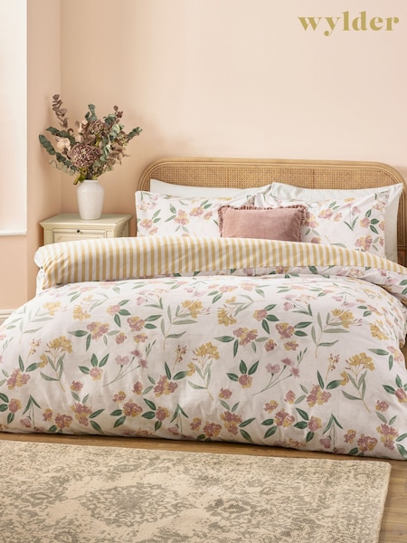 Wylder Yellow Betsie Duvet Set (F84470) | £26 - £46