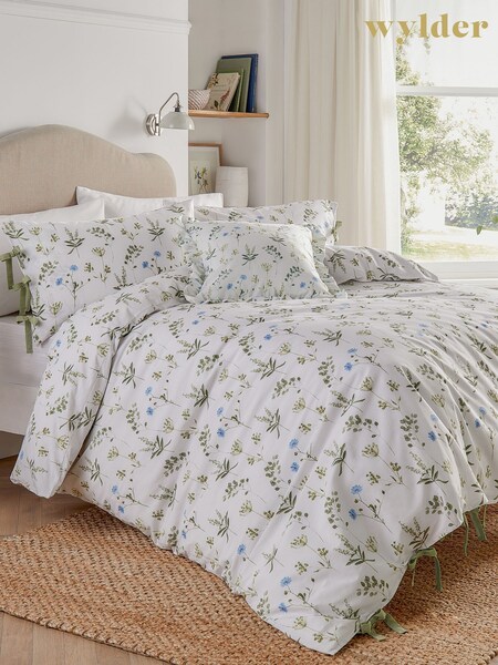 Wylder White Meadow Duvet Set (F84475) | £29 - £54