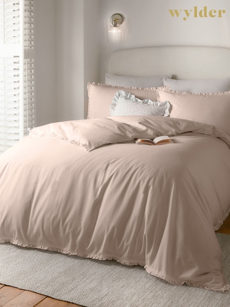 Wylder Blush Pink Tilly Duvet Set (F84485) | £30 - £56
