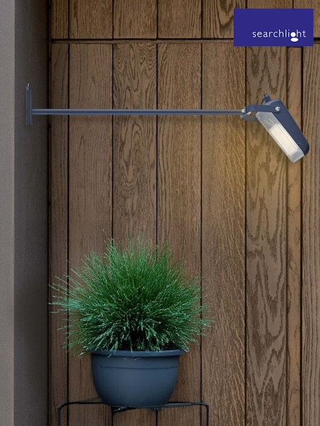 Searchlight Black Summit Outdoor Wall Light (F84487) | £70