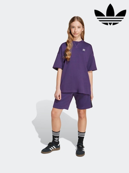 adidas Originals Purple Kids T-Shirt (F84677) | £15