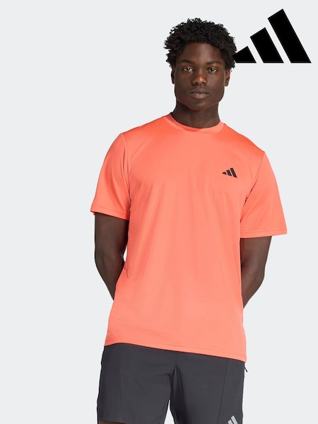 adidas Orange Train Essentials Training T-Shirt (F84678) | £15